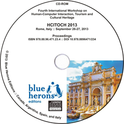 Academic CD Proceedings: HCITOCH 2013  (Rome, Italy) :: ISBN 978.88.96.471.234 :: DOI 10.978.8896471/234 